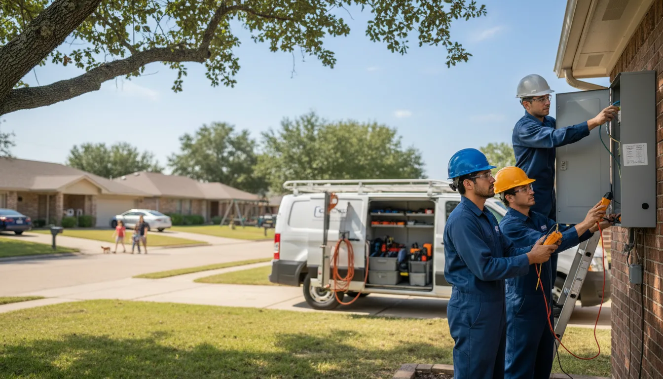 Certified electrician providing emergency electrical services in Lebanon, OH